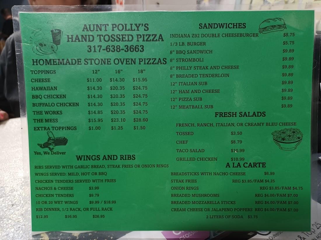 Aunt Polly's Pizza, Ribs & Chicken